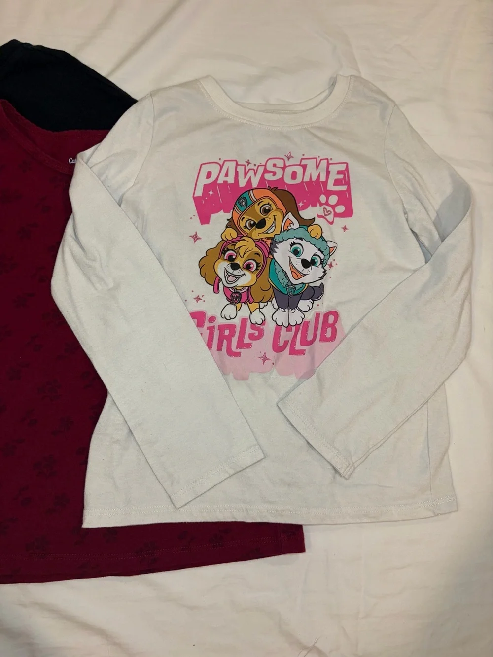 Girls 3 Tees Size 6/7